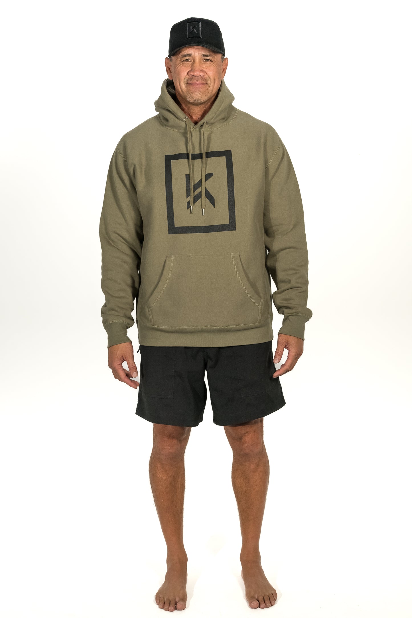 Kapono Hoodie - Olive Green