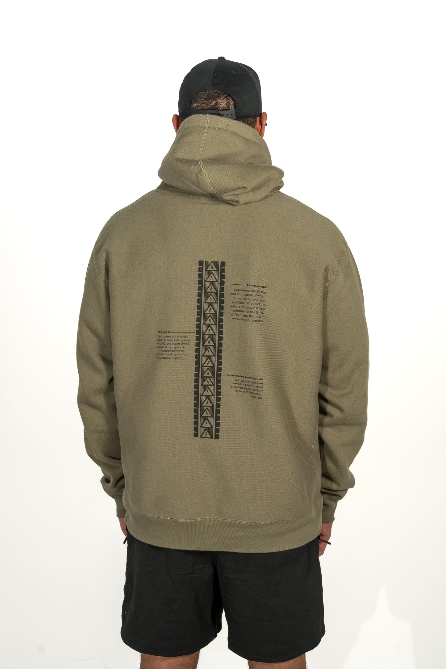 Kapono Hoodie - Olive Green