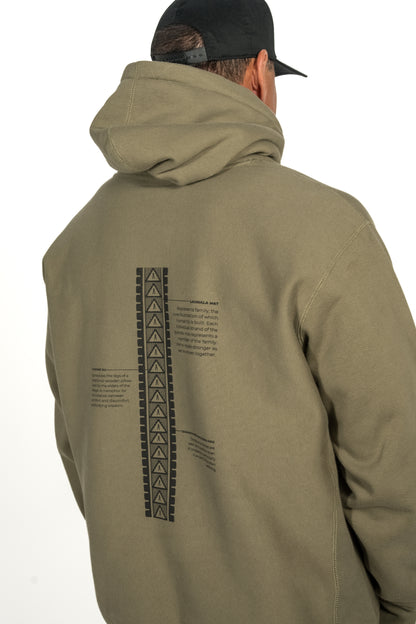 Kapono Hoodie - Olive Green