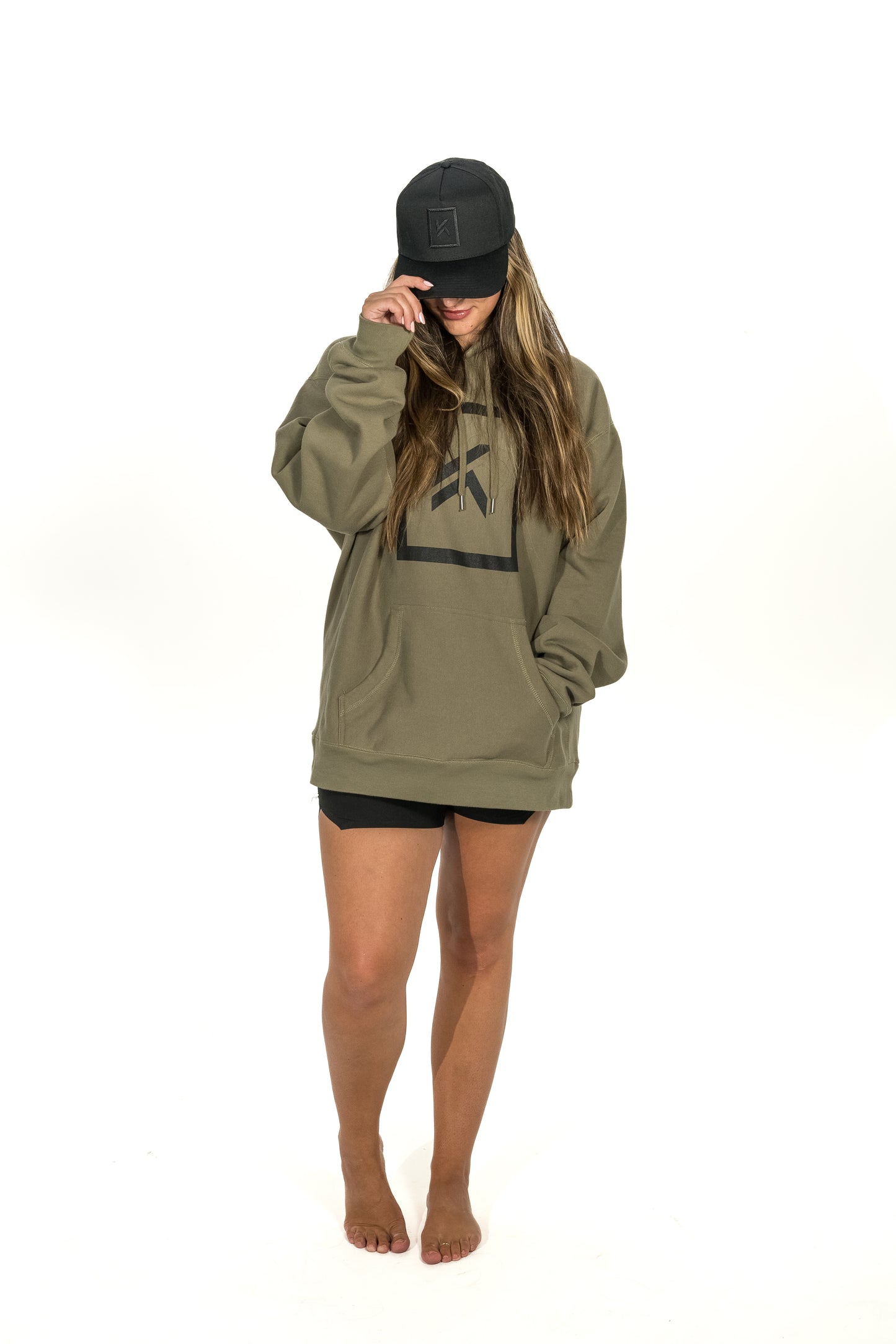 Kapono Hoodie - Olive Green